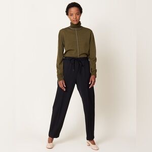 MM6 MAISON MARGIELA Tapered Tailored Trouser in Black